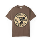 Powered By Jesus & Dog Hair T-Shirt