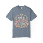 She is Strong in the Lord T-Shirt