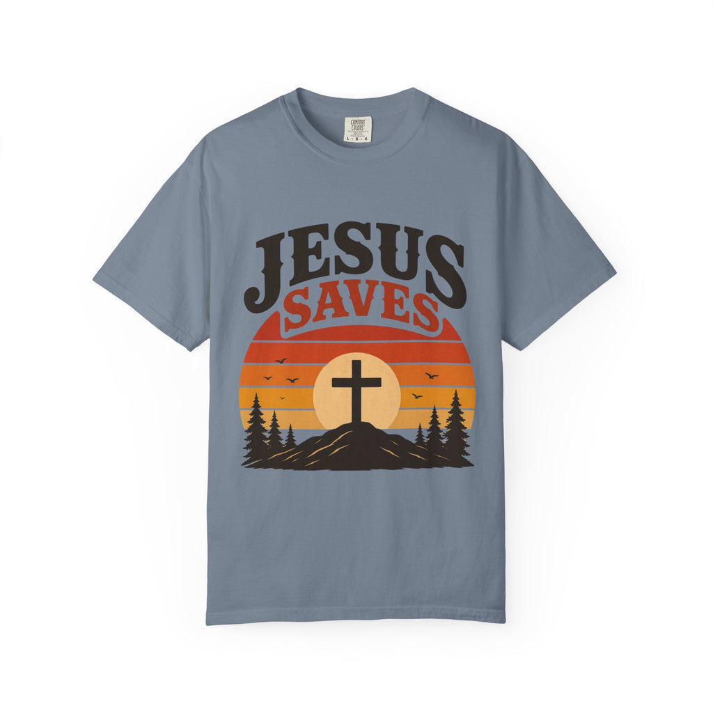 Jesus Saves  Sunset T-Shirt