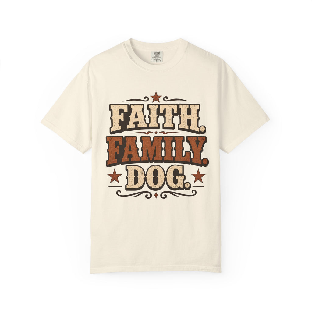 Faith Family Dog T-Shirt