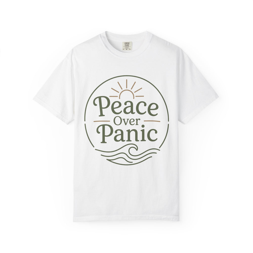 Peace Over Panic Horizon T-Shirt