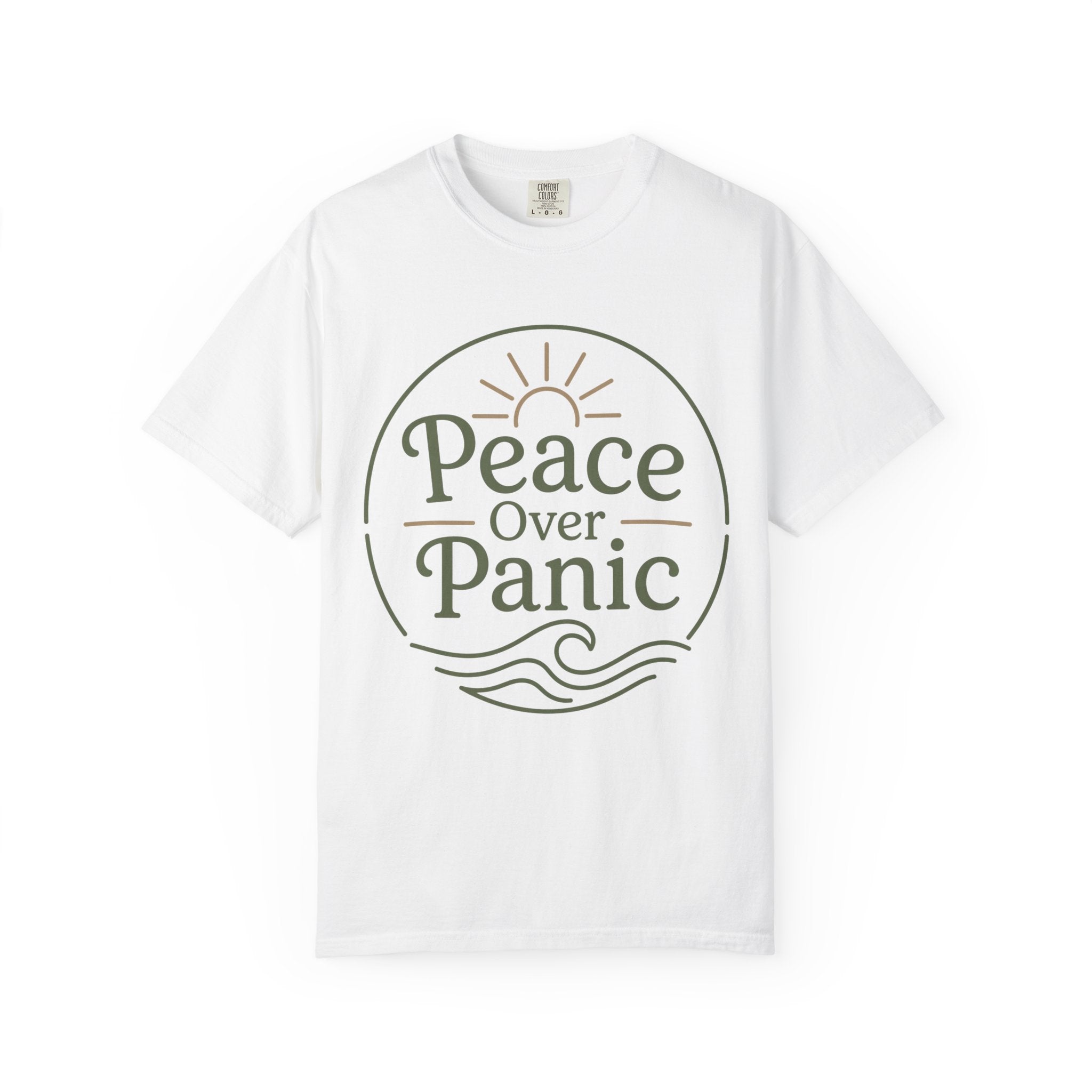 Peace Over Panic Horizon T-Shirt