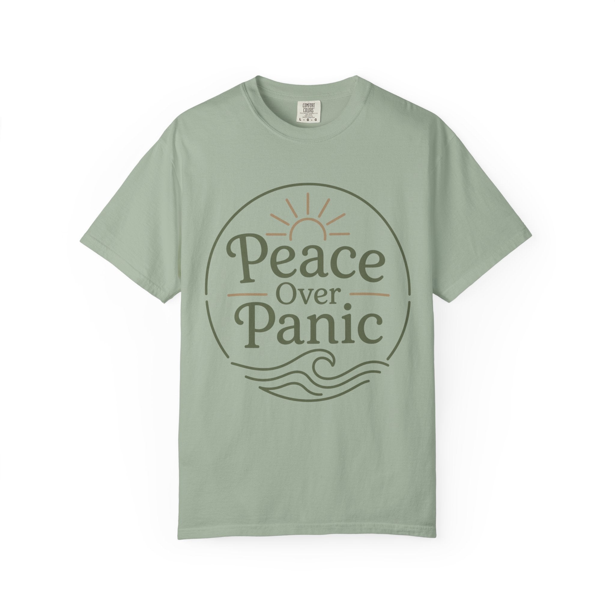 Peace Over Panic Horizon T-Shirt