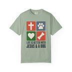 Life Is Better With Jesus & a Dog T-Shirt