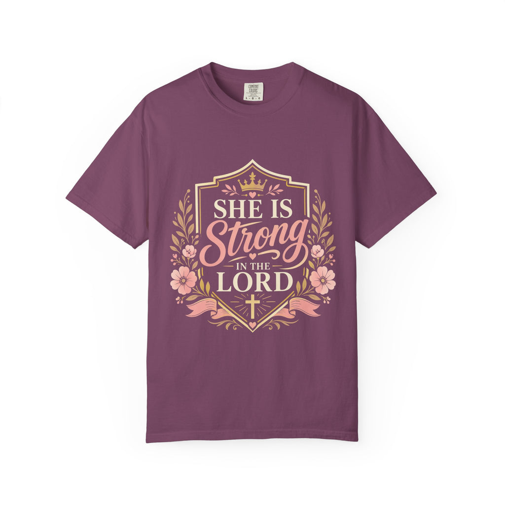 She is Strong in the Lord T-Shirt