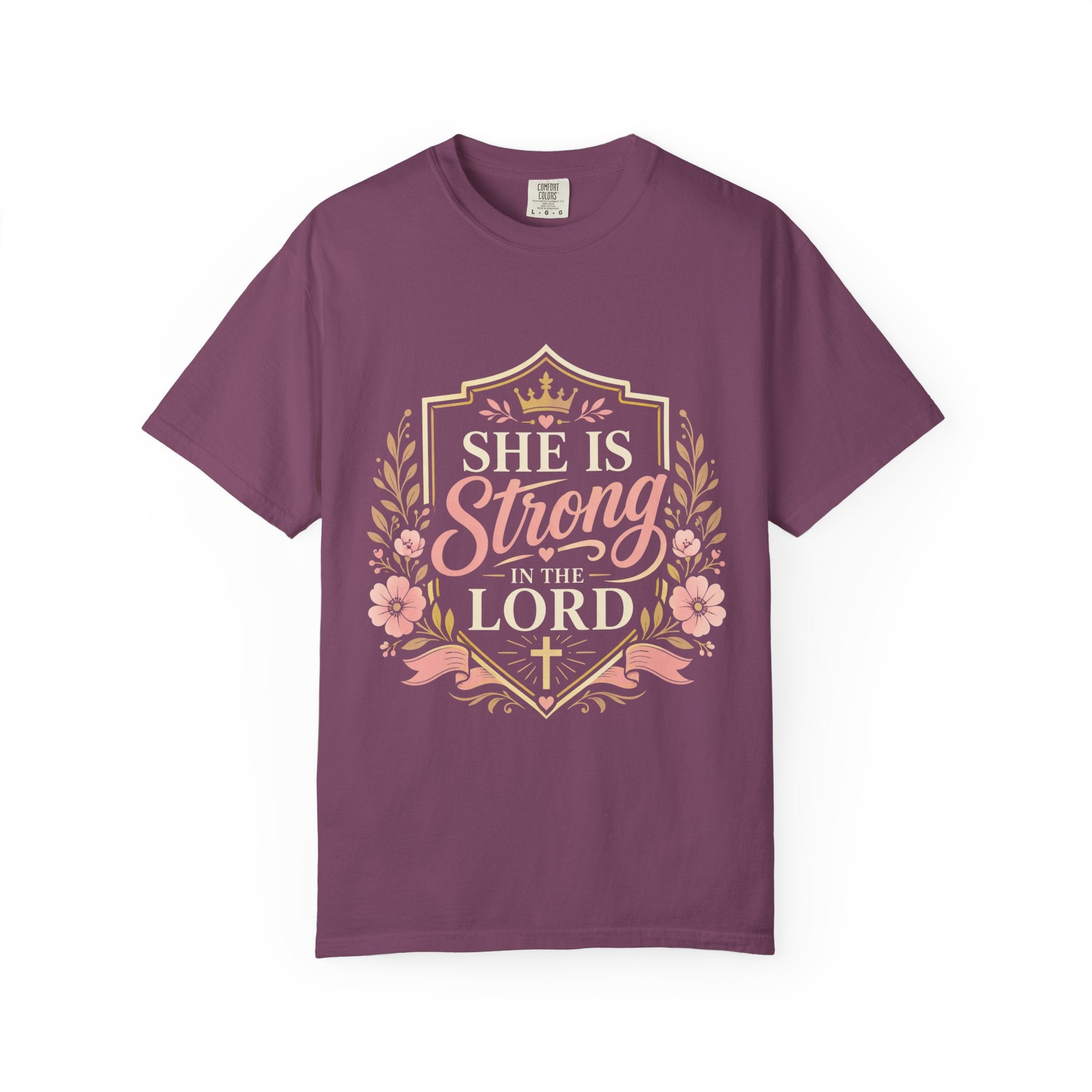 She is Strong in the Lord T-Shirt