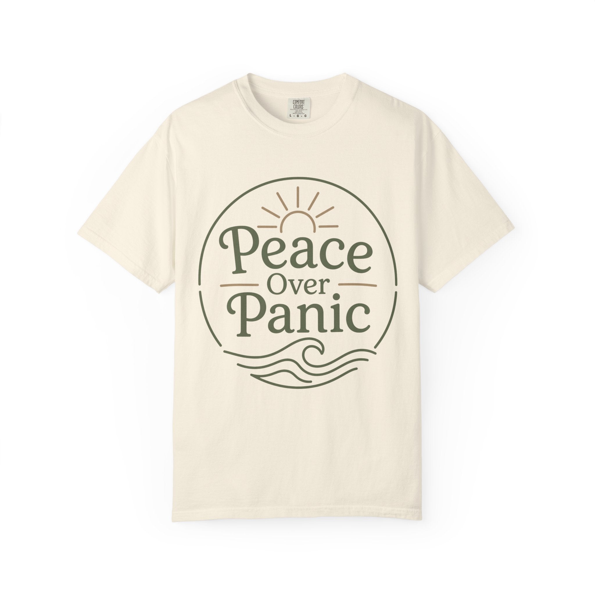 Peace Over Panic Horizon T-Shirt